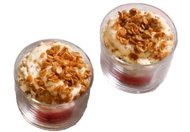 Auzu pārslu krēms ar dzērveņu mērci MEISTARA MARKA 140g - 2