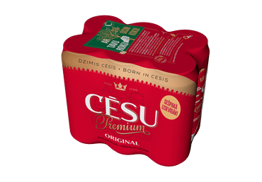 Alus CĒSU PREMIUM 5% 6x568ml skārdene D