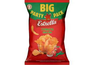 Čipsi ESTRELLA ar tomātu salsas garšu 250g - 2