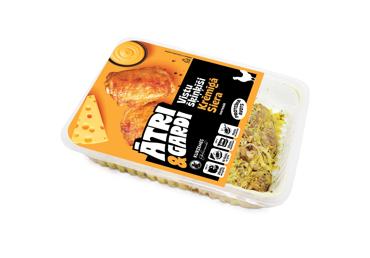 Cāļa šķiņķi krēmīgā siera marinādē KGS 450g