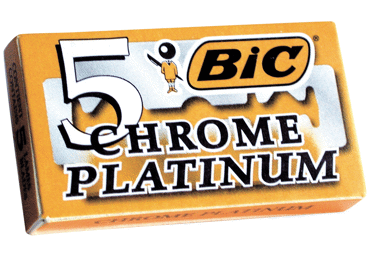 Žiletes BIC Chrome Platinum 5gab.