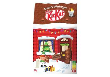 Ziemassvētku konfekšu komplekts ar uzdevumu KIT KAT 83g