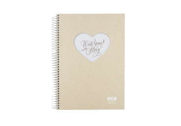 Burtnīca ar spirāli 80 lapas, rūtiņu - 1