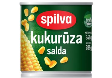 Kukurūza SPILVA saldā 340g