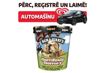 Saldējums Churrifically Churros B&J 360g - 1