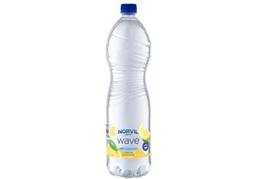 Negāzēts dzēriens NORVIL Wave citronu garša 1,5L D