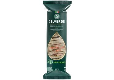 Makaroni ar spinātiem DELVERDE Tagliatelle 250g