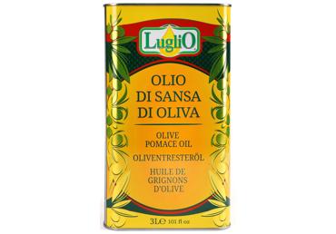 Olīvu izspaidu eļļa LUGLIO 3L metāla bundžā - 1