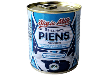 Iebiezināts piens ar cukuru PREMIUM 400g