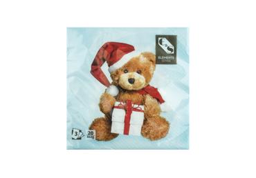 Salvetes Ziemassvētku 3 slāņu 20 gab. 33x33cm