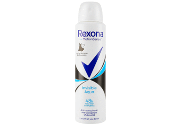 Izsmidzināms dezodorants REXONA Invisible Aqua sievietēm 150ml