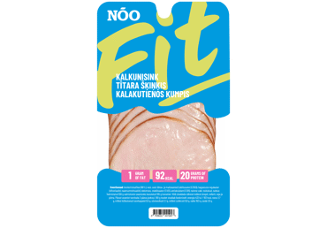 Karsti kūpināta tītara fileja Fit NOO 90g