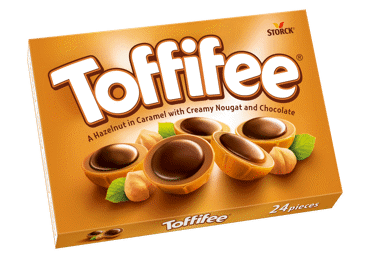Konfekšu kārba TOFFIFEE 200g 