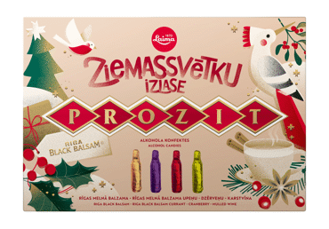 Konfektes PROZIT Ziemassvētku izlase LAIMA 150g