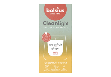 Sveces uzpilde BOLSIUS Grapfruit Ginger 2gb.