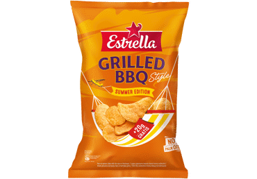 Čipsi ESTRELLA ar barbekjū garšu 200g - 2