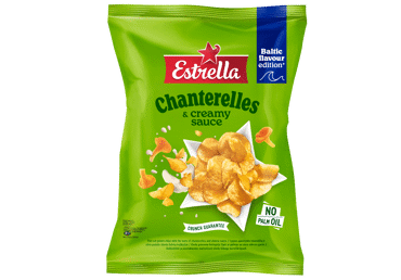 Čipsi ESTRELLA ar gailenēm un sieru 170g