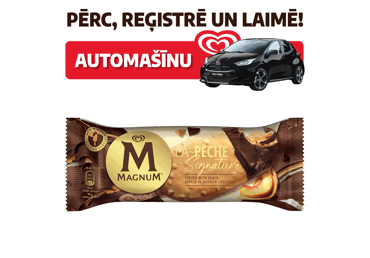 Saldējums ar La Peche MAGNUM 69,5g - 1
