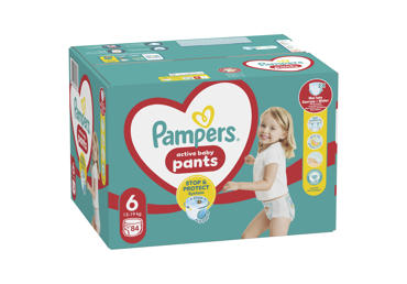 Autiņbiksītes PAMPERS MP S6 15+kg 84gab.