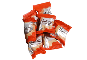 Šokolādes konfektes Nutatti sver.