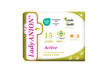 Hig.pak.LADY ANION Active plānas 15gab.
